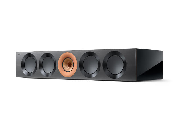 KEF Reference 4c Meta Piano sort/kobber Referanse senterhøyttaler 