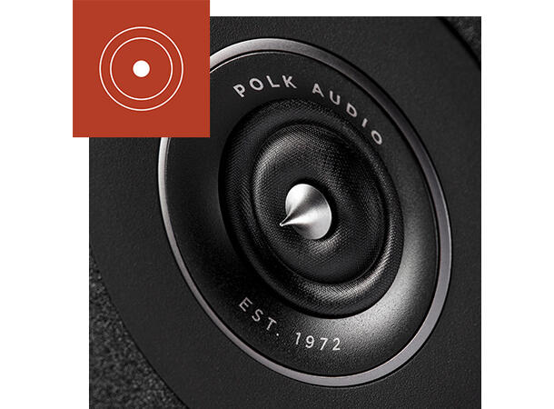 Polk Reserve R100 - Valnøtt Stativhøyttaler 
