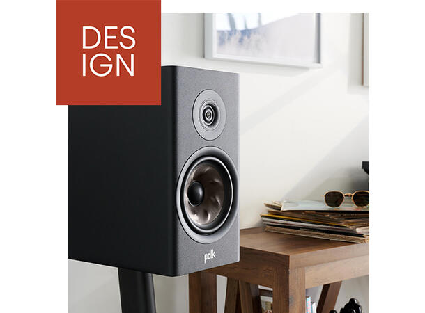 Polk Reserve R100 - Valnøtt Stativhøyttaler 