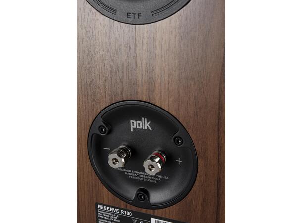 Polk Reserve R100 - Valnøtt Stativhøyttaler 