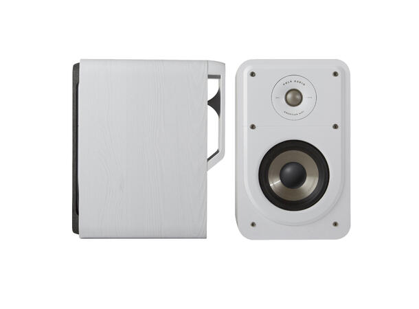 Polk Signature S15e - Hvit Høyttaler til hjemmekino eller stereo 
