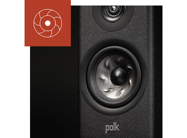 Polk Reserve R100 - Sort Stativhøyttaler 