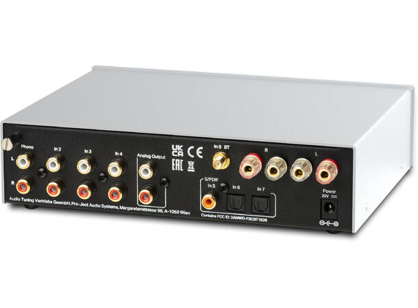 Pro-Ject MaiA S3 - sølv Kompakt integrert forsterker m/bluetooth 