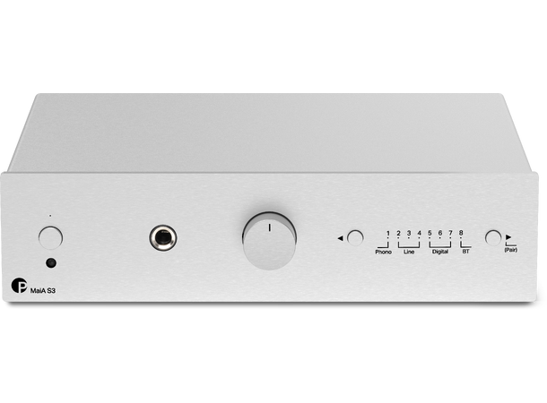 Pro-Ject MaiA S3 - sølv Kompakt integrert forsterker m/bluetooth 