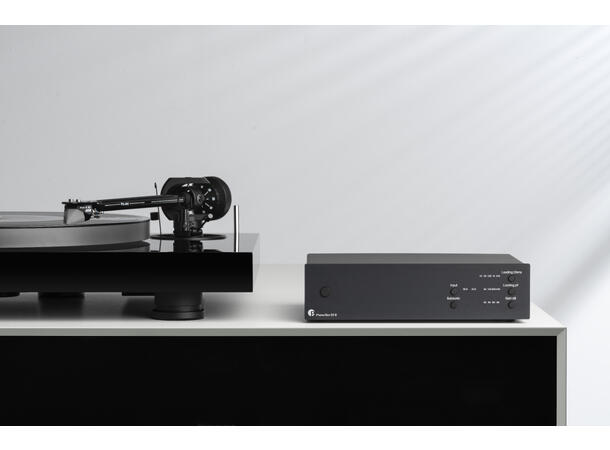 Pro-Ject Phono Box S3 B - sort Balansert RIAA-trinn - MM/MC 