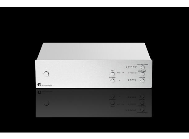 Pro-Ject Phono Box S3 B - sort Balansert RIAA-trinn - MM/MC 