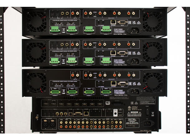 Rotel C8+ Multikanalseffektforsterker med DAC 