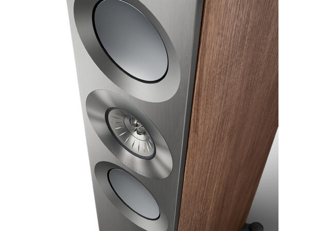 KEF Reference 3 Meta - Valnøtt/sølv Gulvstående referansehøyttaler 