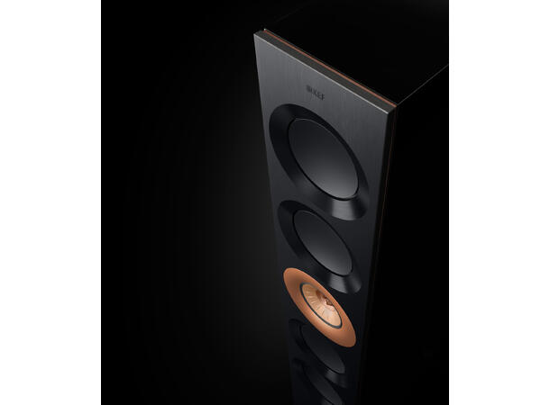 KEF Reference 5 Meta - Sort/kobber Referansehøyttaler med Meta teknologi 