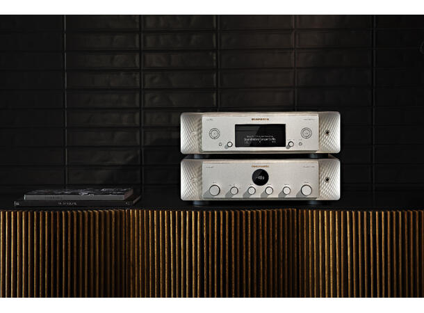 Marantz SACD 30 - Sølvgull SACD-spiller, DAC og Streamer i ett 