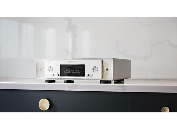 Marantz SACD 30 - Sølvgull SACD-spiller, DAC og Streamer i ett 