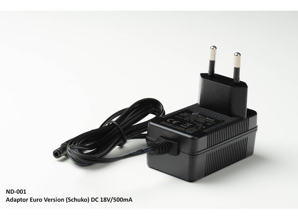 Pro-Ject ND-001 strømforsyning 18V/500mA Støpsel: Euro (norsk) 