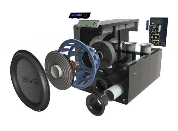 SVS PB-4000 - Sort Ask Referanse Subwoofer 