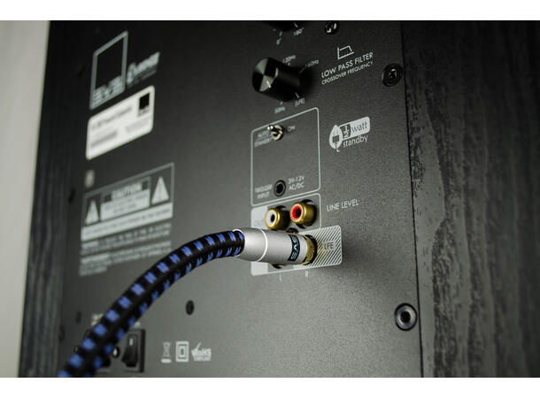 SVS SoundPath RCA - 1m RCA-kabel til subwoofere og komponenter 
