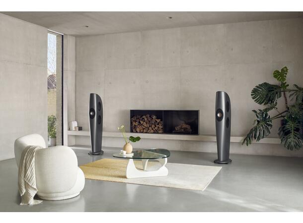 KEF Blade One Meta - Piano sort/grå Gulvstående referansehøyttaler 