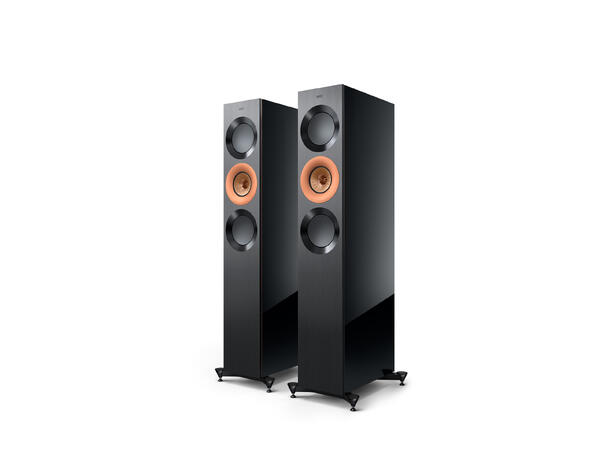 KEF Reference 3 Meta - Piano sort/kobber Gulvstående referansehøyttaler 