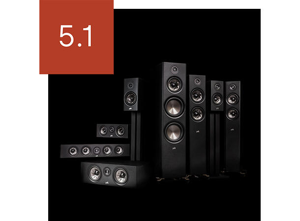 Polk Reserve R300 - valnøtt Senterhøyttaler 