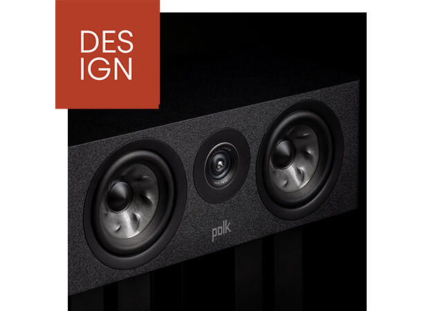 Polk Reserve R300 - valnøtt Senterhøyttaler 