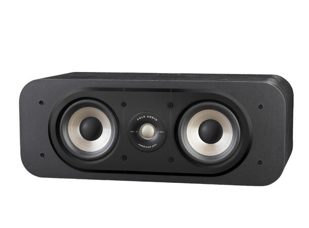 Polk Signature S30e - Sort Senterhøyttaler til hjemmekino 
