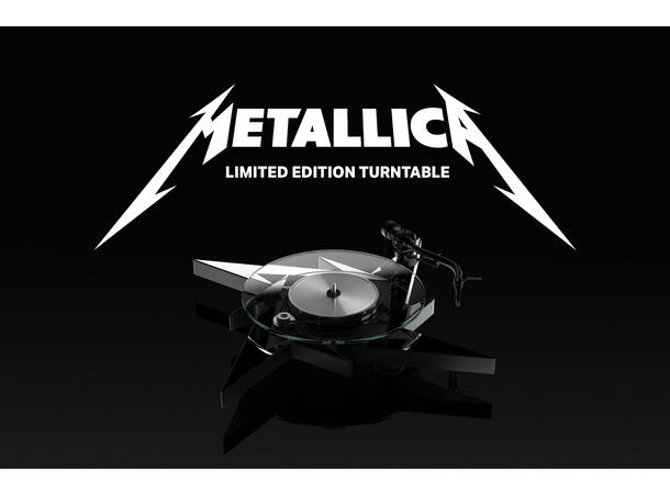 Pro-Ject Metallica - Pick IT S2c Metallica platespiller art collection 