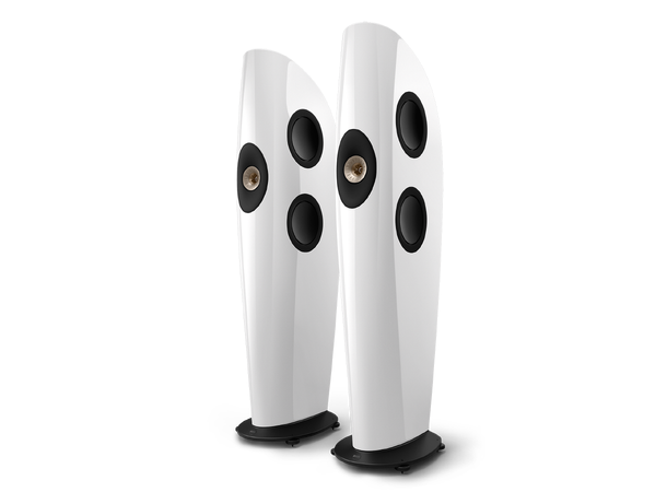 KEF Blade One Meta - Hvit/champagne Gulvstående referansehøyttaler 