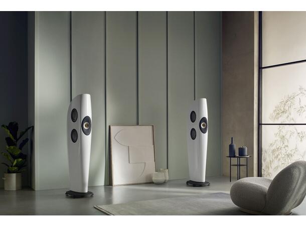 KEF Blade Two Meta - Kullgrå/rød Gulvstående referansehøyttaler 