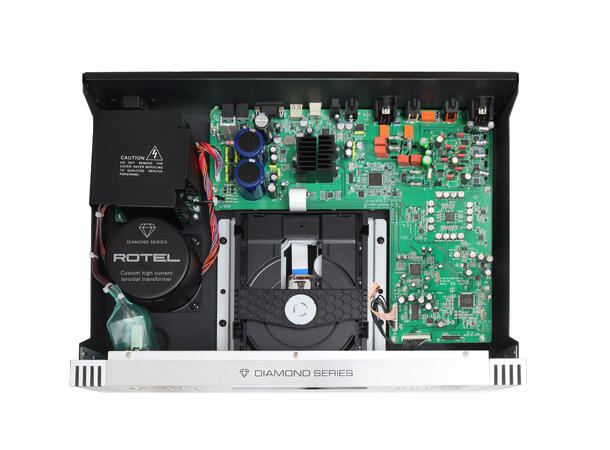 Rotel DT-6000 DAC / CD-spiller sort CD-spiller/ DAC - 60-års jubileumsmodell 