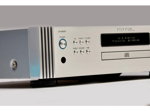 Rotel DT-6000 DAC / CD-spiller sølv CD-spiller/ DAC - 60-års jubileumsmodell 