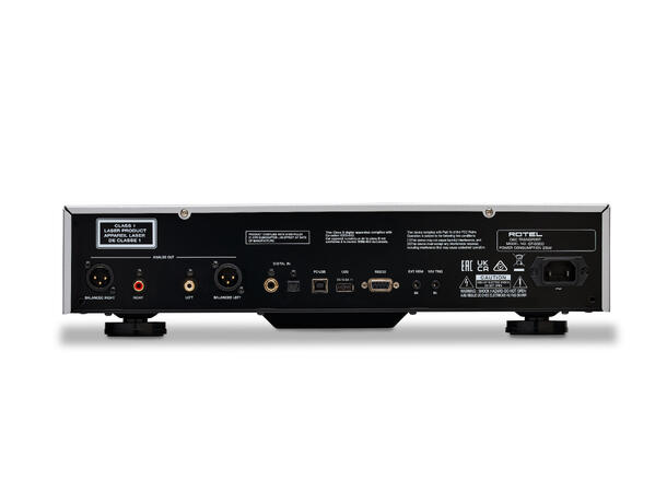Rotel DT-6000 DAC / CD-spiller sølv CD-spiller/ DAC - 60-års jubileumsmodell 