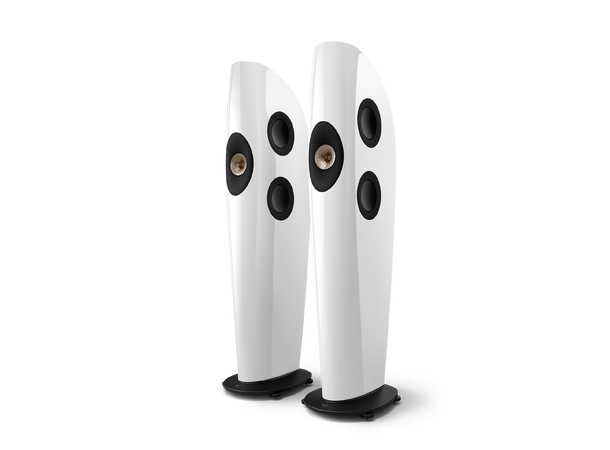 KEF Blade Two Meta - Hvit/champagne Gulvstående referansehøyttaler 