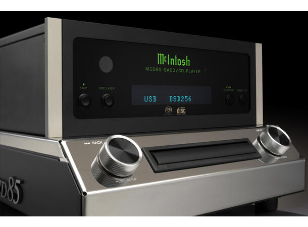 McIntosh MCD85 CD-spiller som matcher C8 forforsterkern 
