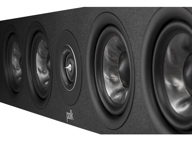 Polk Reserve R350 - sort Senterhøyttaler, slim L/C/R 