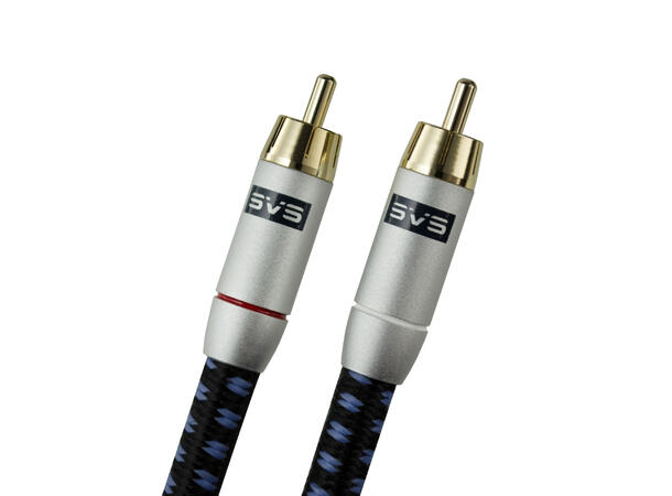 SVS SoundPath RCA - 1m - Par RCA-kabel til subwoofere og komponenter 