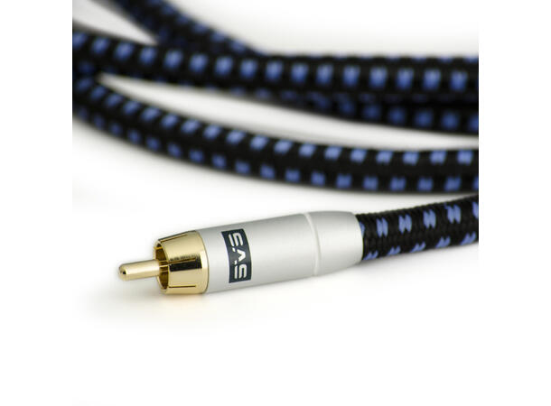 SVS SoundPath RCA - 1m - Par RCA-kabel til subwoofere og komponenter 