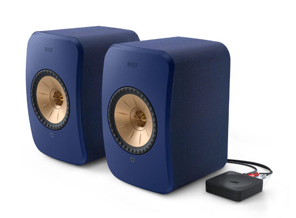 KEF LSX II - Blå Klasseledende aktiv høyttaler 