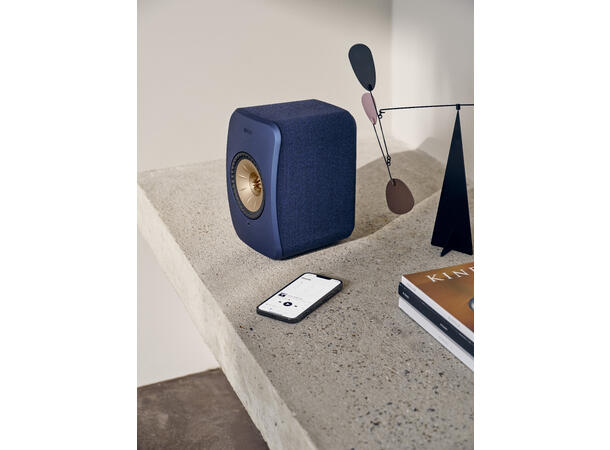 KEF LSX II - Blå Klasseledende aktiv høyttaler 