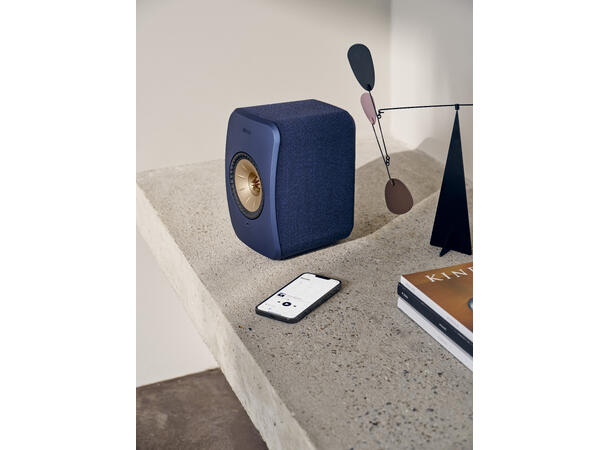 KEF LSX II - Blå Klasseledende aktiv høyttaler 