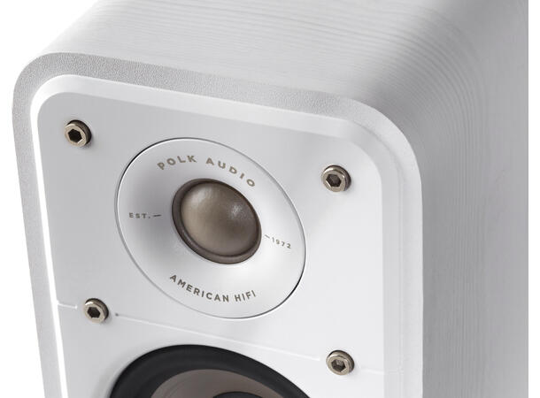 Polk Signature S10e - Hvit Høyttaler til hjemmekino eller stereo 