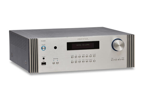 Rotel RA-6000 forsterker - sølv Integrert referanseforsterker 