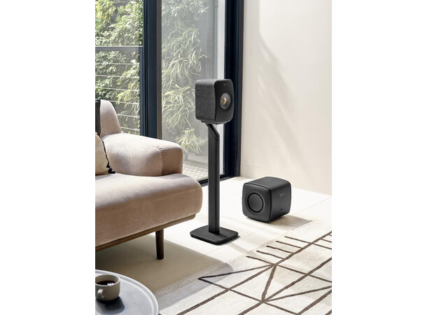 KEF LSX II - carbon black Klasseledende aktiv høyttaler 