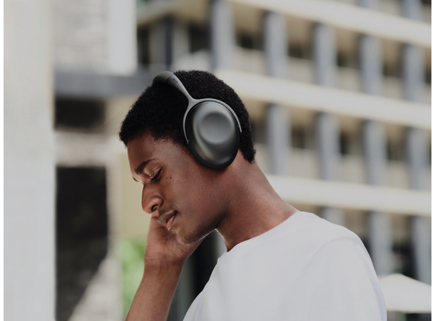 KEF Mu7 - kullgrå Støykanselerende headsett 