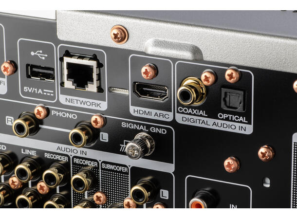 Marantz Model 40n - Sort Integrert forsterker med innebygget HEOS 