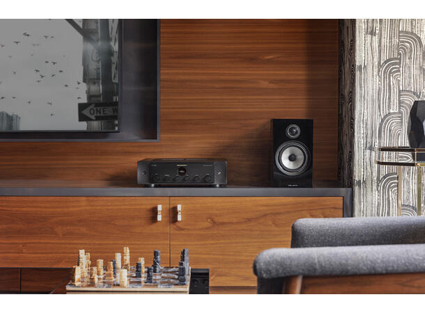 Marantz Model 40n - Sort Integrert forsterker med innebygget HEOS 