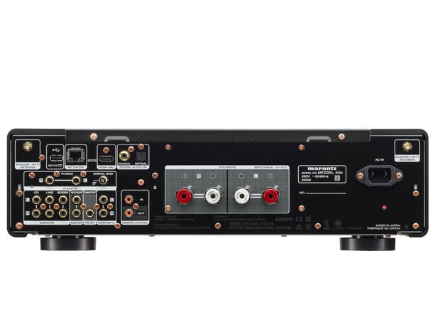 Marantz Model 40n - Sort Integrert forsterker med innebygget HEOS 
