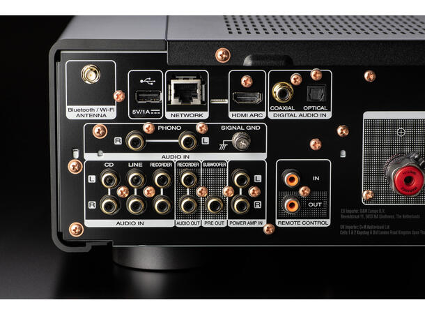 Marantz Model 40n - Sølvgull Integrert forsterker med innebygget HEOS 