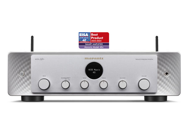 Marantz Model 40n - Sølvgull Integrert forsterker med innebygget HEOS 