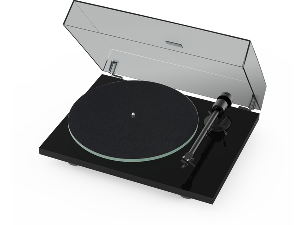 Pro-Ject T1 EVO BT - piano sort Platespiller med Bluetooth - OM10 pickup 