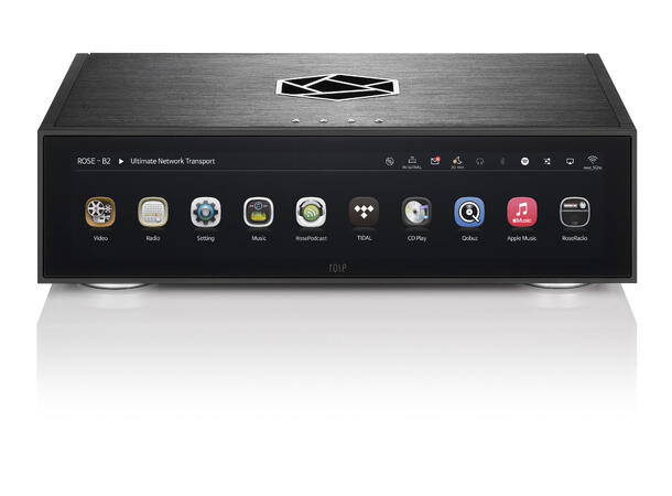 HiFi Rose RS130 - sort Den ultimate Digitale Transport 