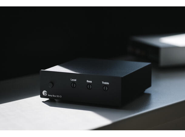 Pro-Ject Amp Box S3 CI - sort Mikro effektforsterker for installasjon 