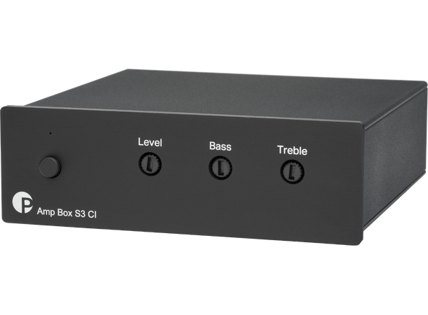 Pro-Ject Amp Box S3 CI - sort Mikro effektforsterker for installasjon 
